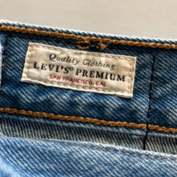 Levi’s Premium Denim Wedgie High Rise Size 27 - Picture 10 of 16